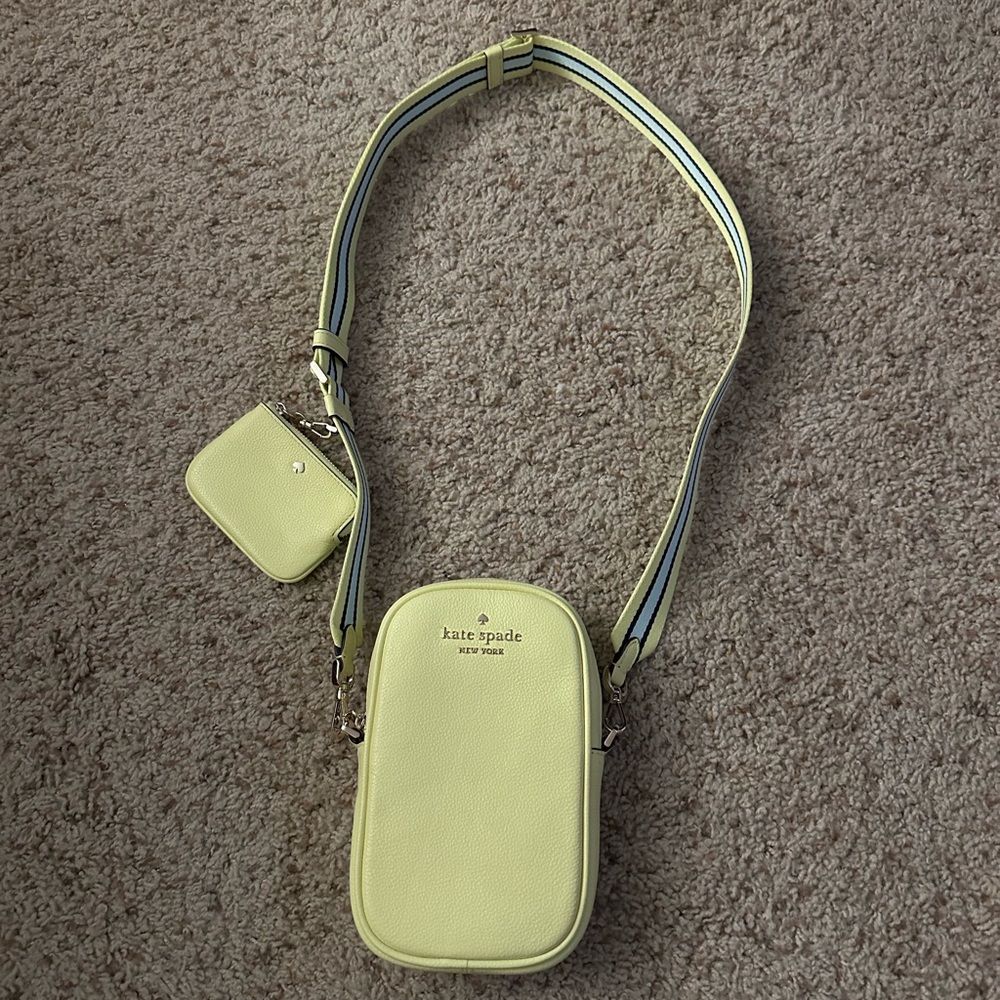 Kate Spade - small crossbody bag with card holder attached